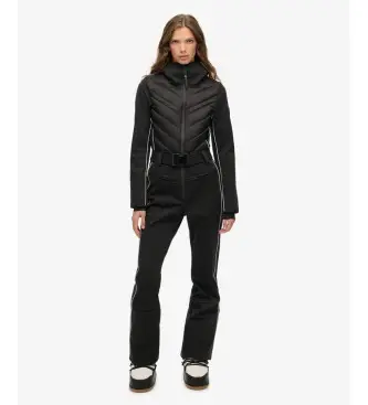 per donna WS110184A Mono Luxe Ski nero (XL), Sportivo, Poliamide, Neve