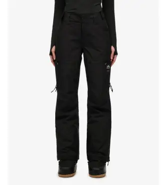 per donna WS110187A Pantaloni da sci Ultimate Black (10 UK = S), Nero, Sportivo, Poliestere, Neve