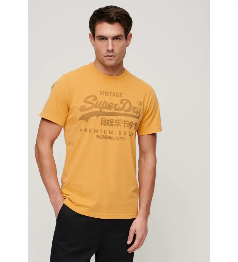 Superdry T-shirt Uomo Giallo 4129381