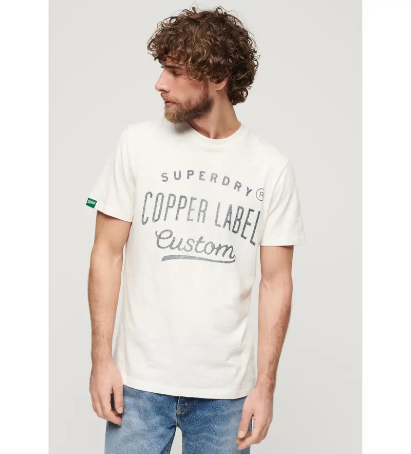 Superdry T-shirt Uomo Bianco 4036584