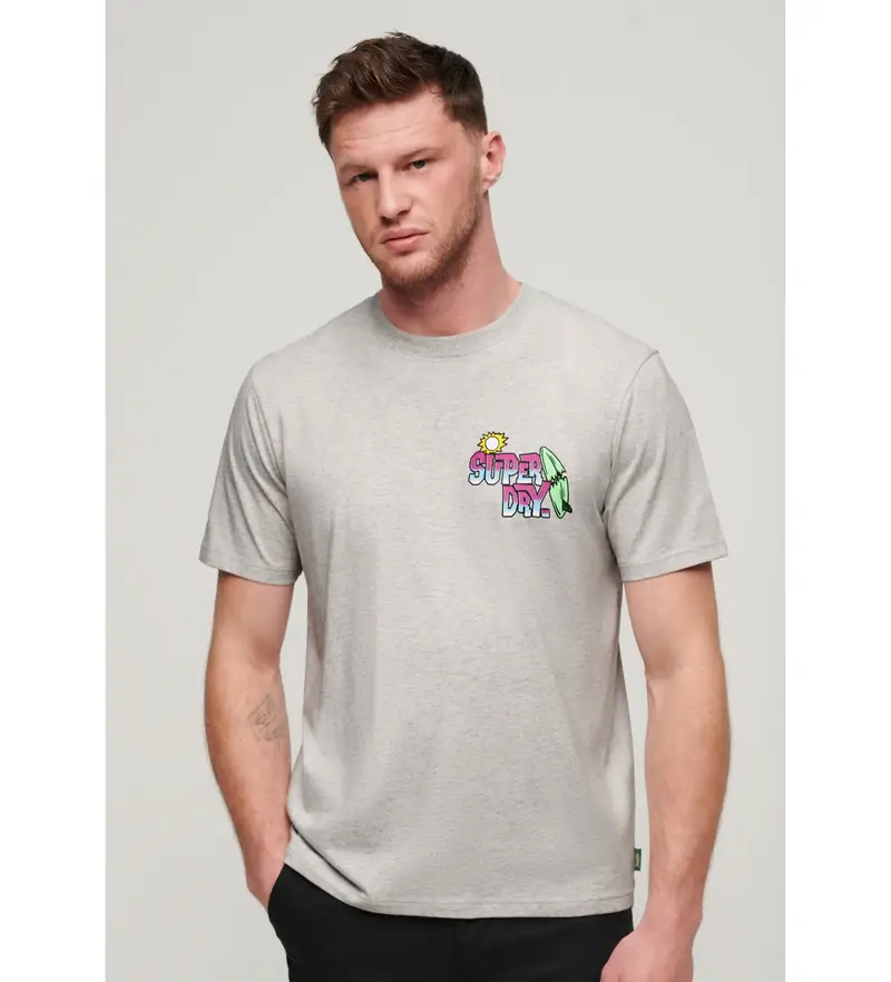 Superdry T-shirt Uomo Grigio 4129389