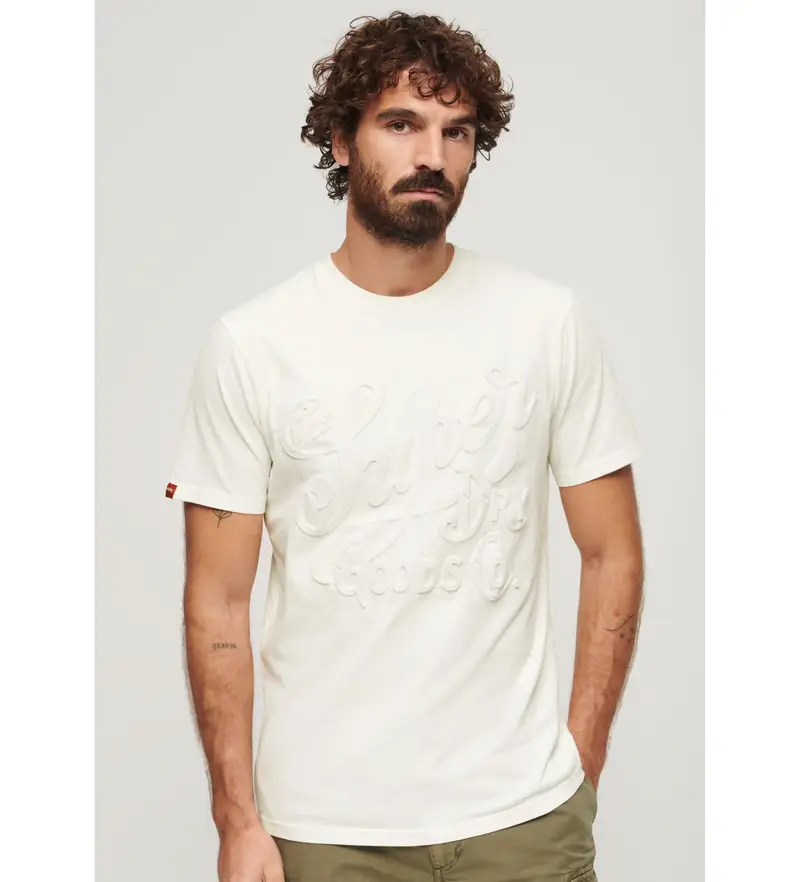 Superdry T-shirt Uomo Bianco 4036585
