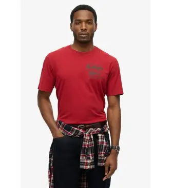 per uomo M1012124A Maglietta rossa del film (M), Rosso, Casual, Cotone, Manica corta