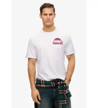 per uomo M1012175A Maglietta bianca Cl Great Outdoors (M), Bianco, Casual, Cotone, Manica corta