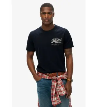 per uomo M1012235A Maglietta blu navy Tokyo Relaxed (XXL), Casual, Cotone, Manica corta