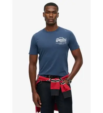 per uomo M1012235A Maglietta blu Tokyo Relaxed (XL), Casual, Cotone, Manica corta