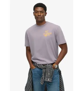 per uomo M1012263A Maglietta Lilac Trade Tools (XL), Casual, Lilla, Cotone, Manica corta