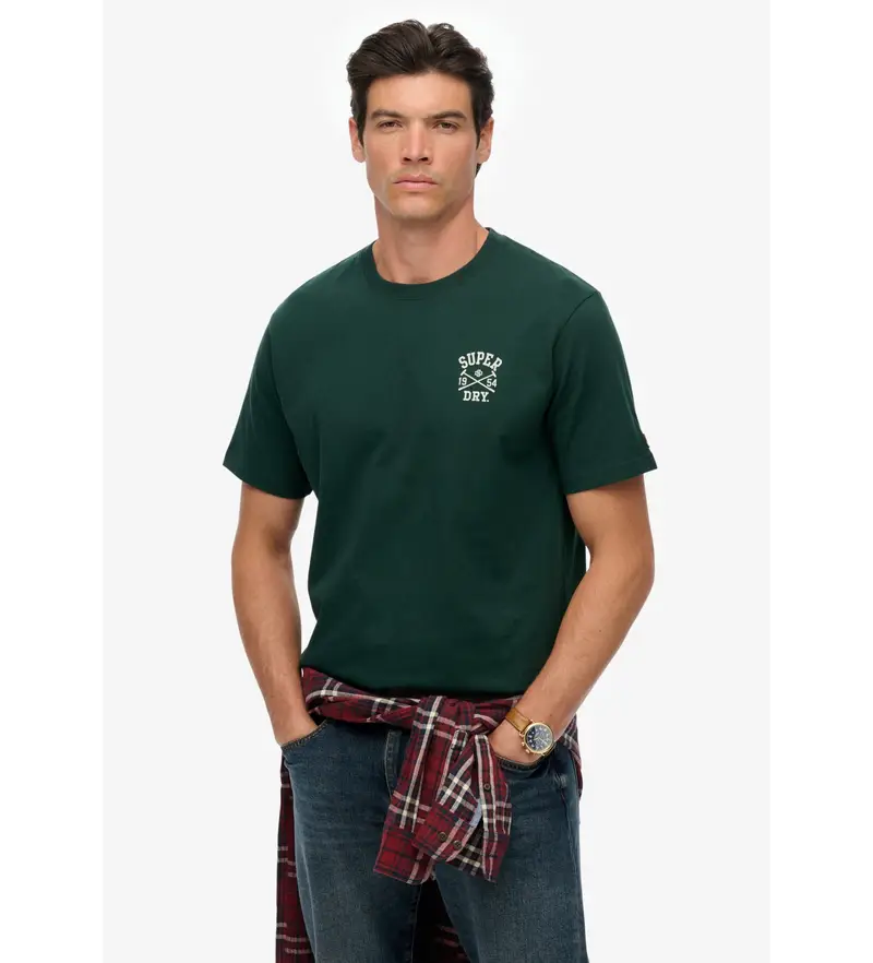 per uomo. M1012283A Maglia verde dell' Athletic Club (XL), Casual, Cotone, Manica corta