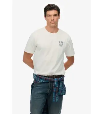 per uomo M1012283A Maglietta bianca dell'Athletic Club (M), Bianco, Casual, Cotone, Manica corta