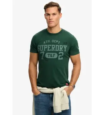per uomo M1012363A Maglietta verde Vintage Prep (3XL), Casual, Cotone, Manica corta