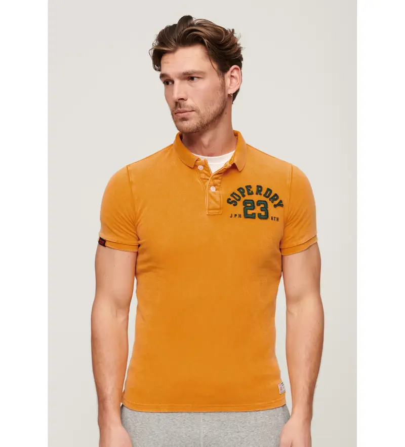 Superdry Polo Uomo Arancione 4034284