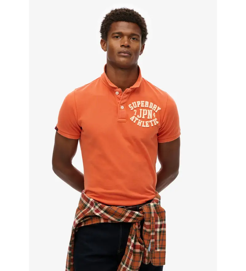 Superdry Polo Uomo Arancione 4034353