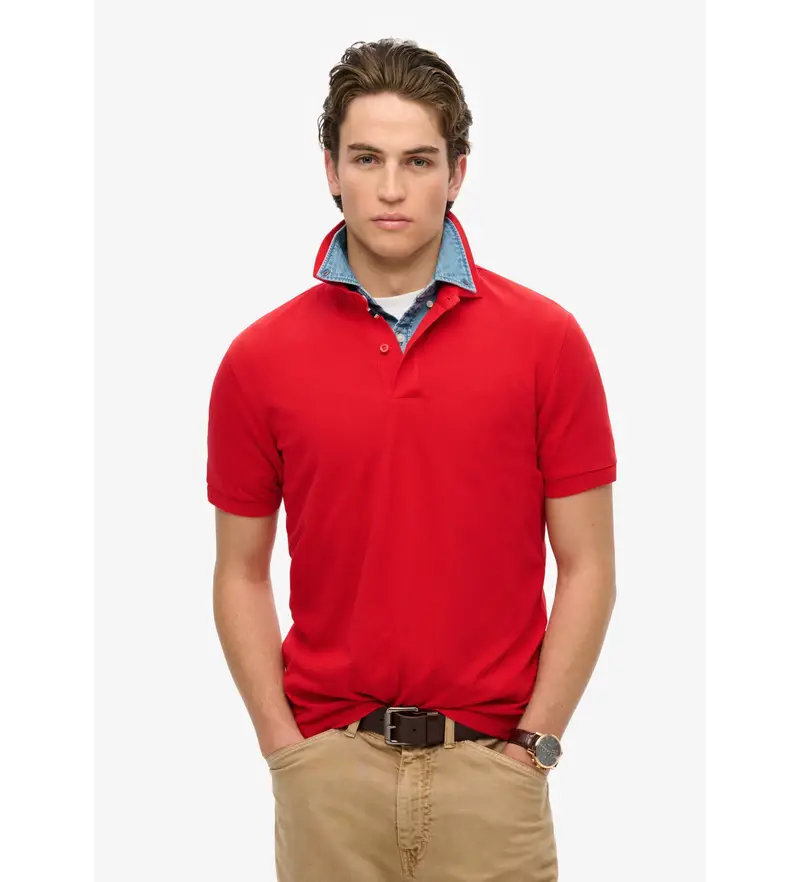 Superdry Polo Uomo Rosso 2678699