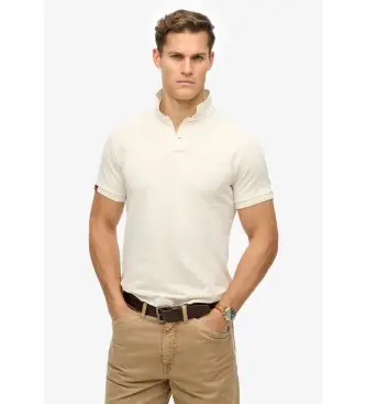 per uomo M1110439A Polo Vintage Destroy Off-White (S), Bianco, Casual, Cotone, Manica corta