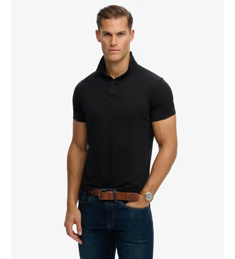 Superdry Polo Uomo Nero 4056281