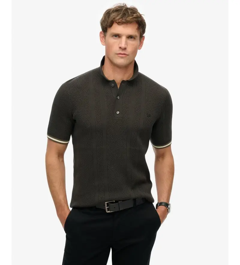 Superdry Polo Uomo Nero 4056226