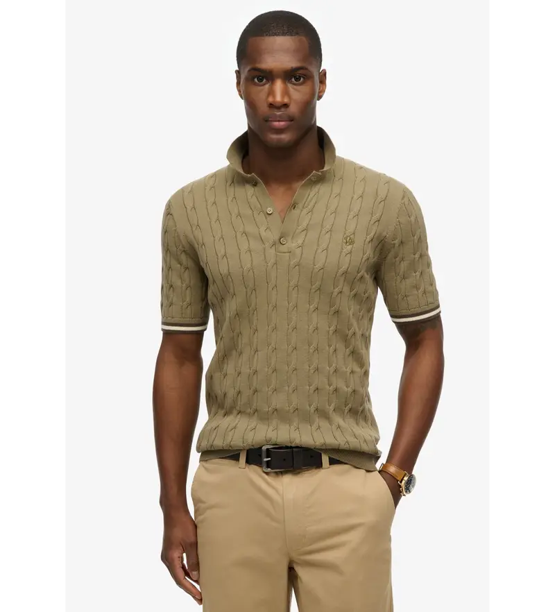 Superdry Polo Uomo Verde 3715469