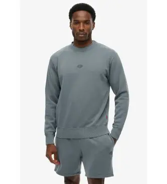 per uomo M2014441A Felpa con micro logo blu (L), Casual, Cotone