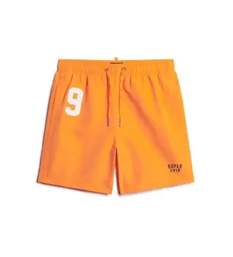 per uomo M3010235A Costume da bagno realizzato in materiale riciclato arancione (XXL), Beachwear, Polister riciclato, Sostenibile