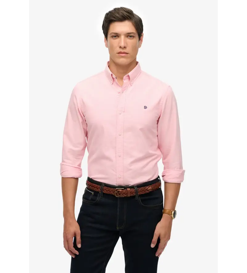 Superdry Oxford Uomo Rosa 4057879