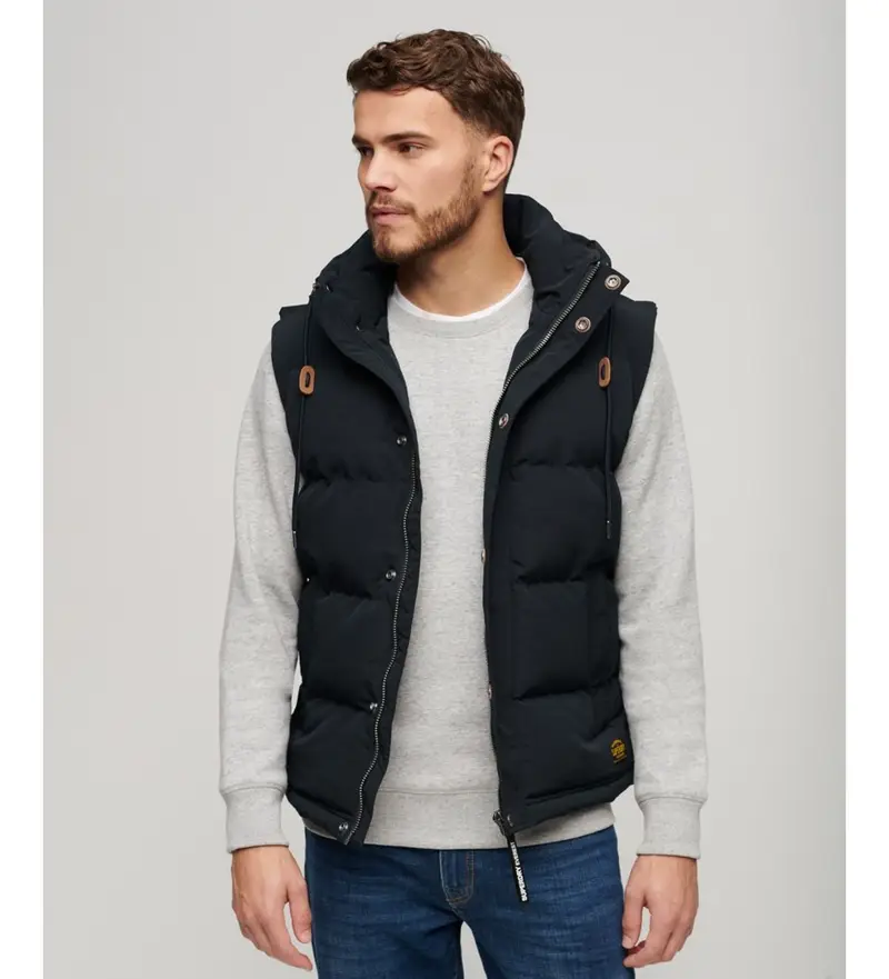 Superdry Gilet Uomo Blu 4040164