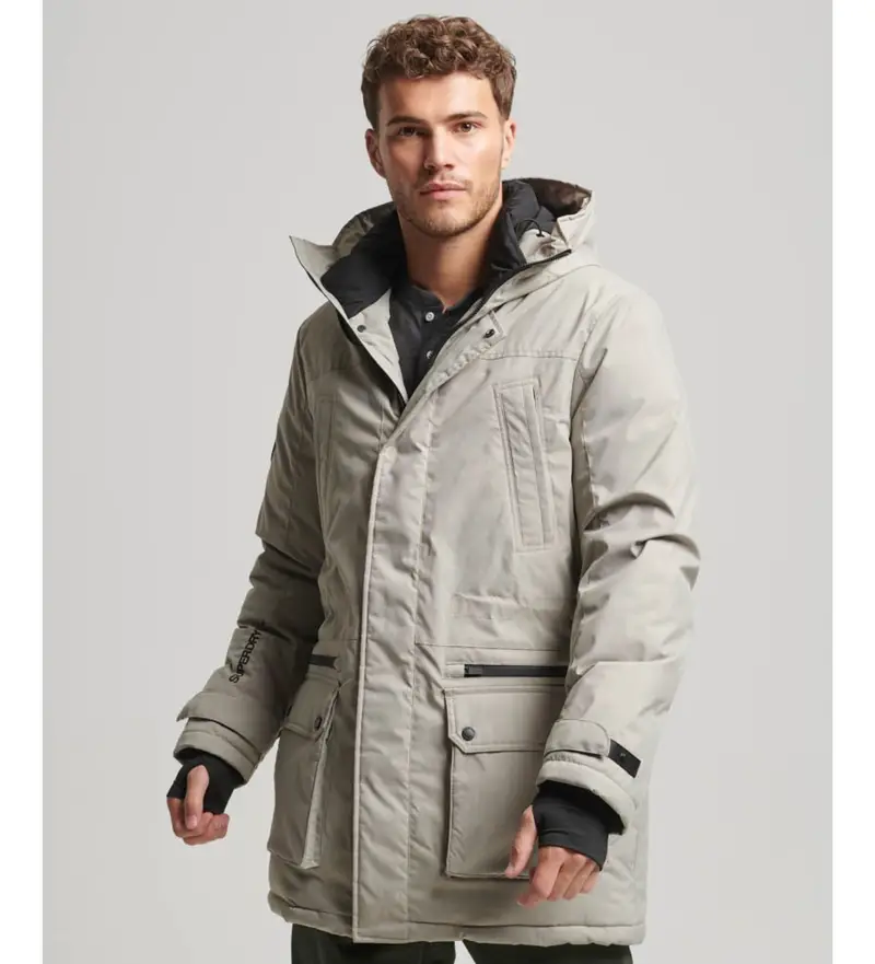 Superdry Parka Uomo Grigio 4046953