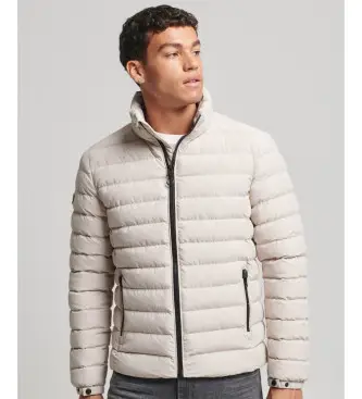 per uomo M5011757A Piumino grigio con stampa Fuji (S), Casual, Polister riciclato, Sostenibile