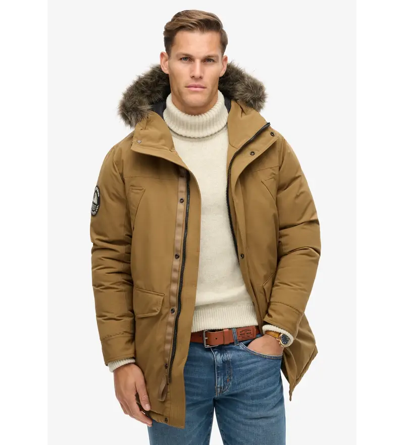 Superdry Parka Uomo Marrone 4116272
