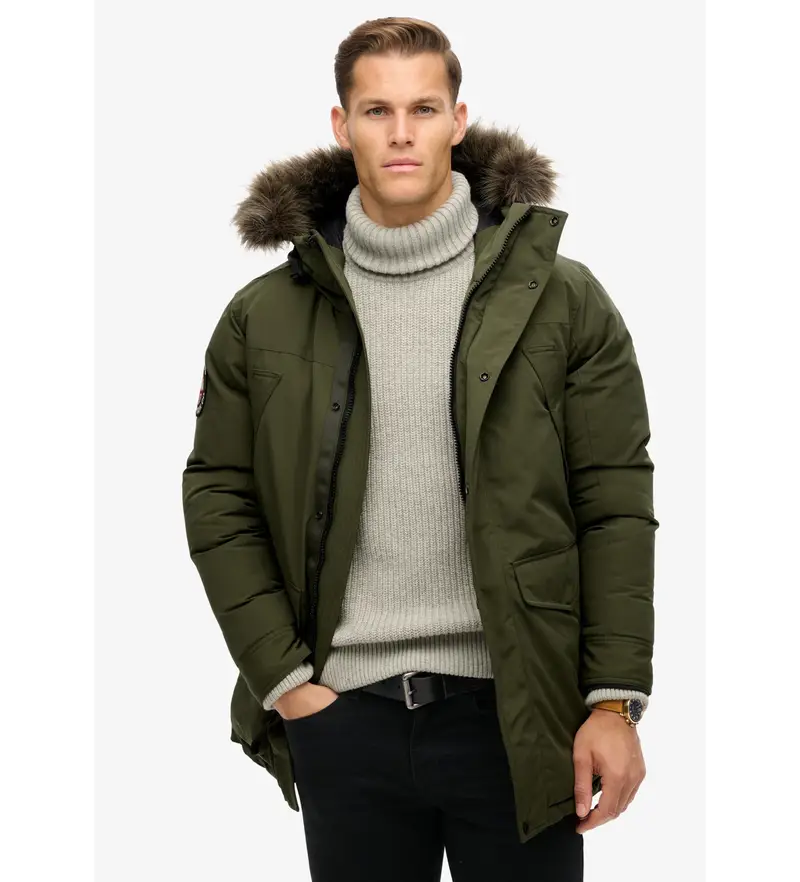 Superdry Parka Uomo Verde 2682689