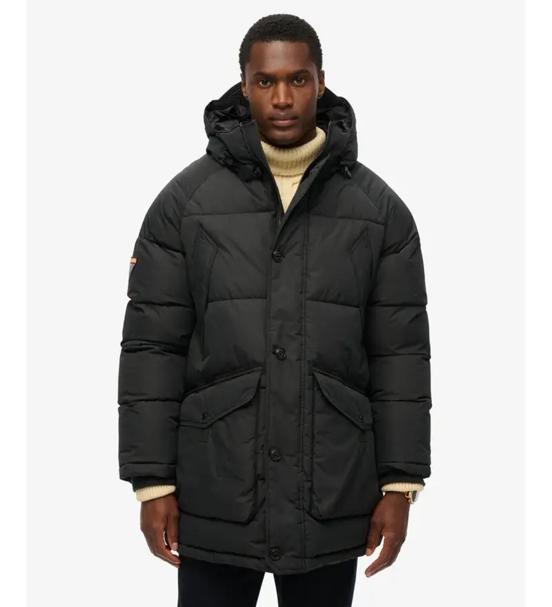 Superdry Parka Uomo Nero 4054887
