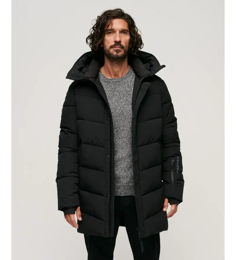 Superdry Parka Uomo Nero 4054759