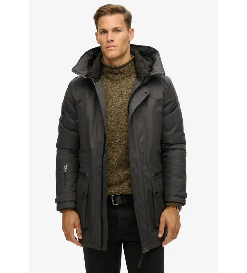 Superdry Parka Uomo Grigio 4047127