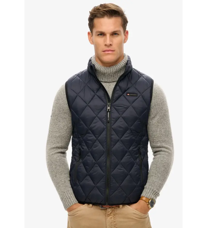 Superdry Gilet Uomo Blu 4053978