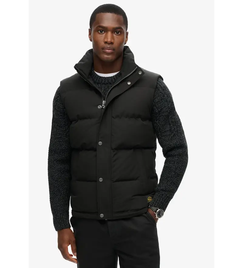 Superdry Gilet Uomo Nero 4055204