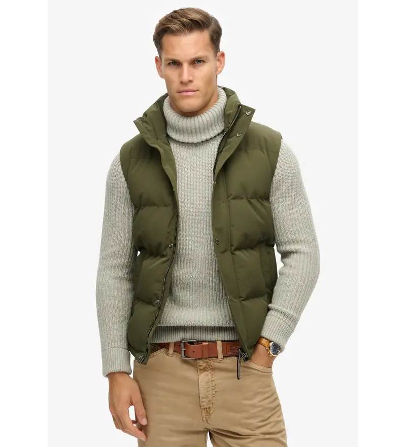 Superdry Gilet Uomo Verde 2682695
