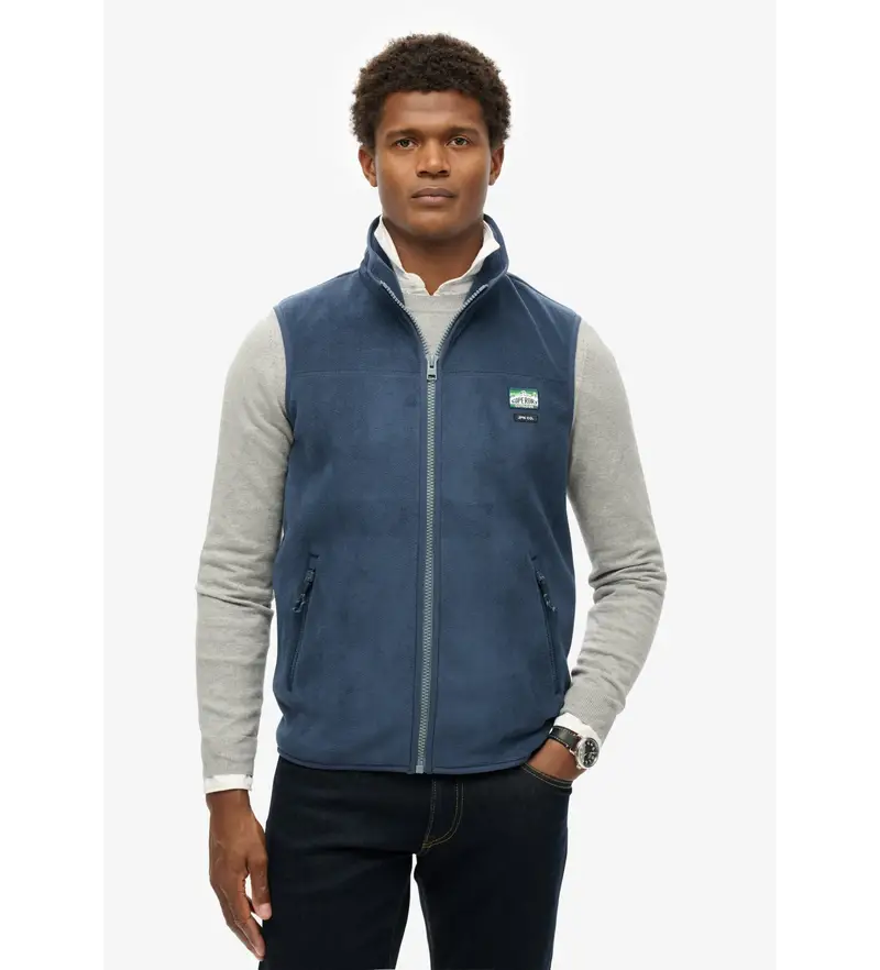 Superdry Gilet Uomo Blu 4042388