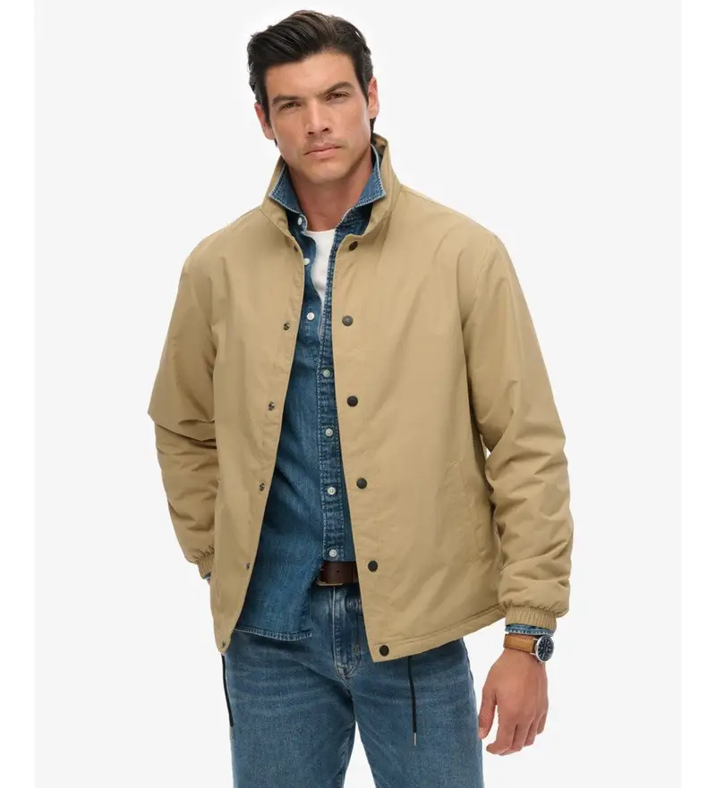 per uomo M5012206A Giacca in nylon beige Coach (XL), Casual