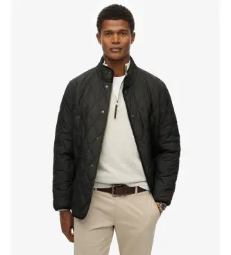 per uomo M5012225A Giacca trapuntata nera (S), Nero, Casual, Poliestere