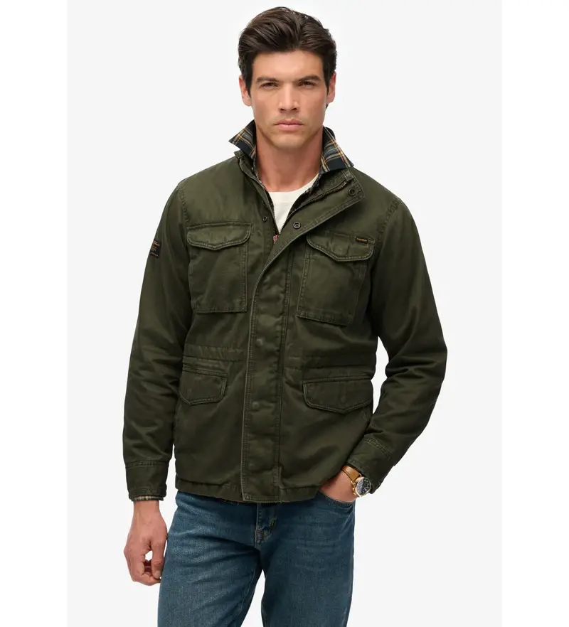 per uomo. M5012291A Giacca militare verde M65 (XXL), Casual, Cotone