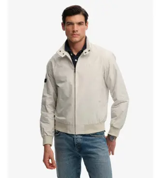 per uomo M5012343A Giacca classica Harrington beige (XXL), Casual, Cotone, Poliestere