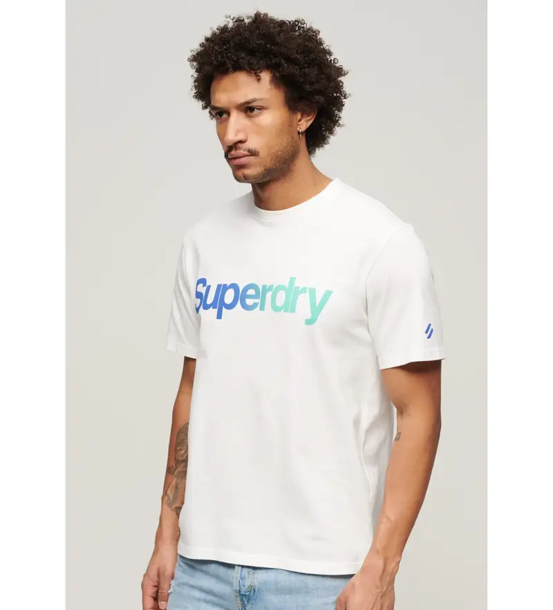 Superdry T-shirt Uomo Bianco 4129073