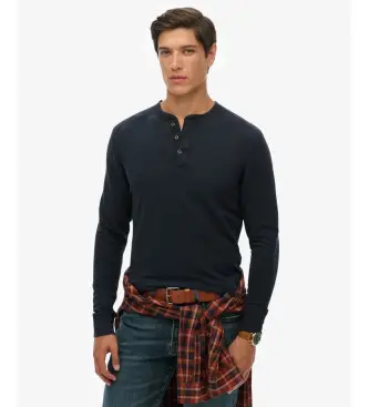 per uomo M6010903A Maglietta blu navy "Nonno del Merchant Store" (XL), Casual, Cotone, Manica lunga