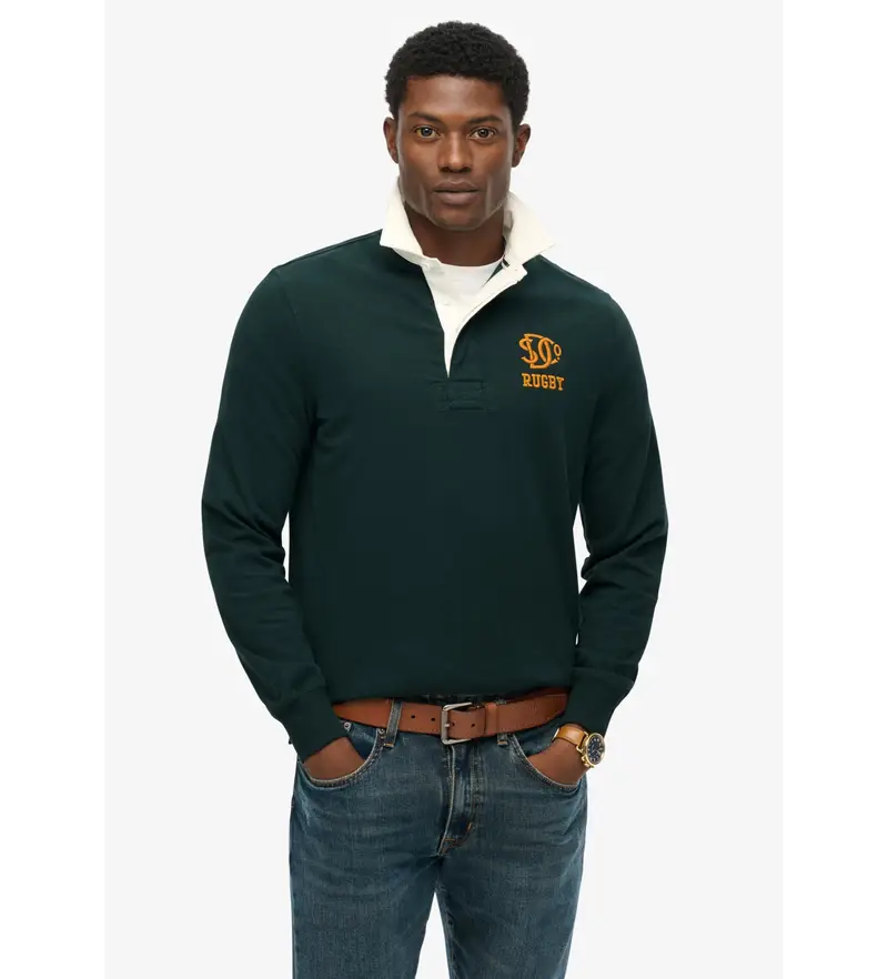 Superdry Polo Uomo Verde 3486266