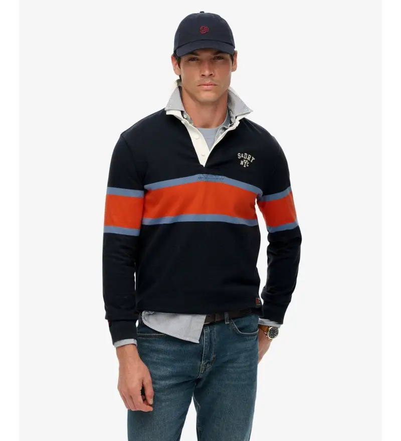 Superdry Polo Uomo Rosso 4043647