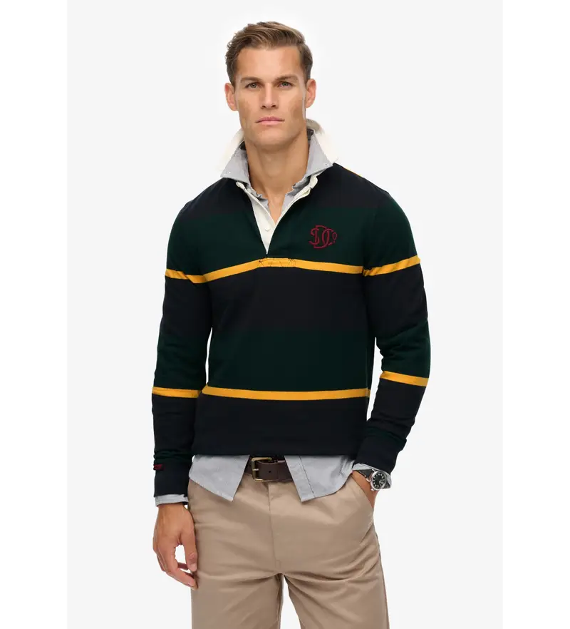 Superdry Polo Uomo Verde 3741990