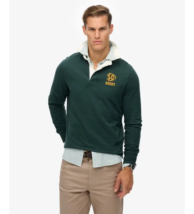 Superdry Polo Uomo Verde 3486273