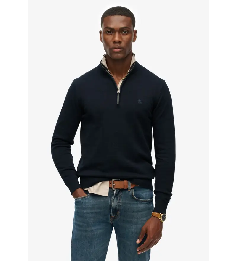 per uomo. M6110690A Jesery Essentials Marine (XXL), Nero, Casual, Cotone