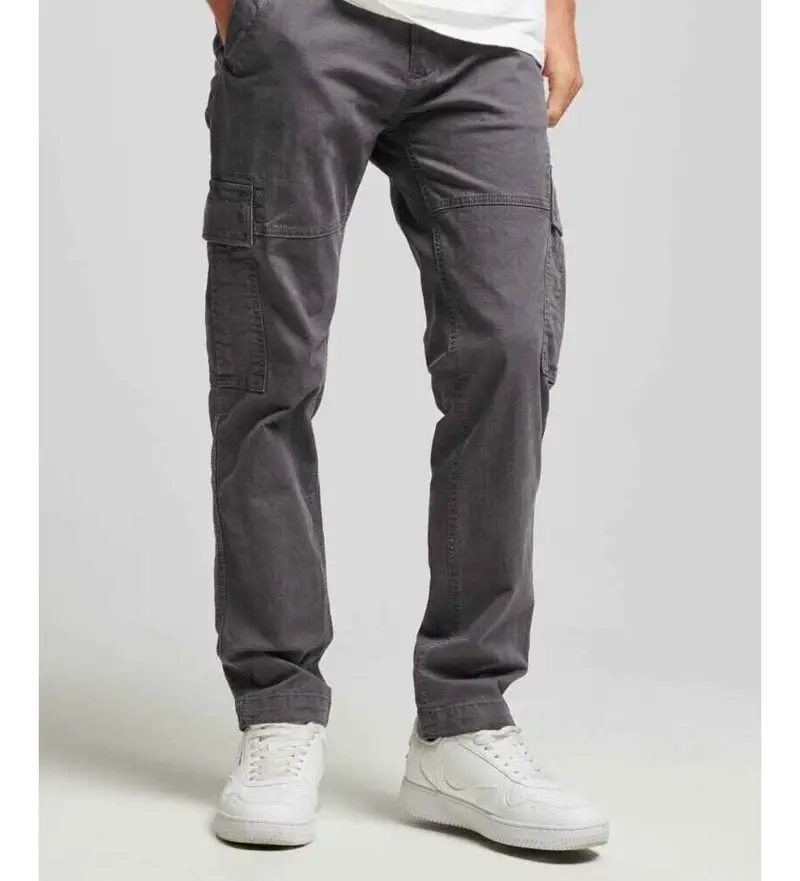 Superdry Pantaloni cargo Uomo Grigio 4046957