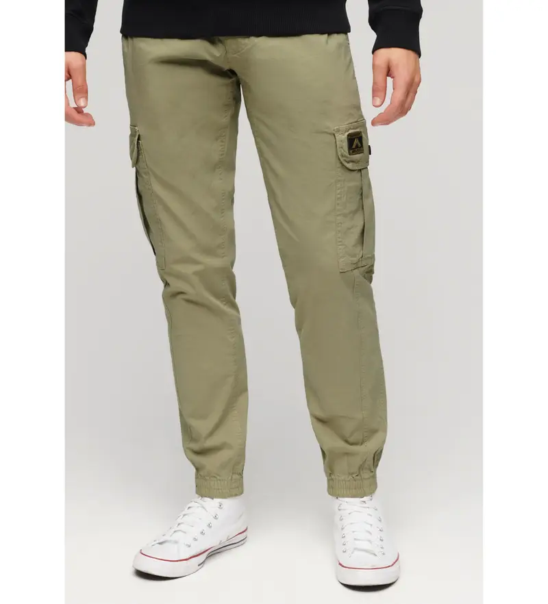 Superdry Pantaloni cargo Uomo Verde 2682017
