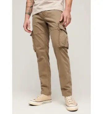 per uomo M7011132A Pantaloni cargo marroni (30/32), Marrone, Casual, Cotone